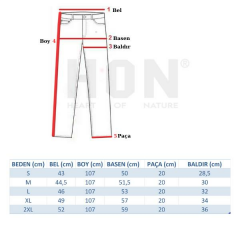 HON Haki Softshell Pantolon