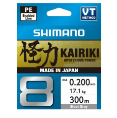 Shimano Kairiki 8 300m Steel Gray 0.20mm