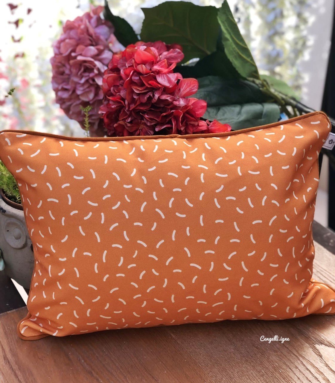 Soft Boho Benek Desenli Kırlent