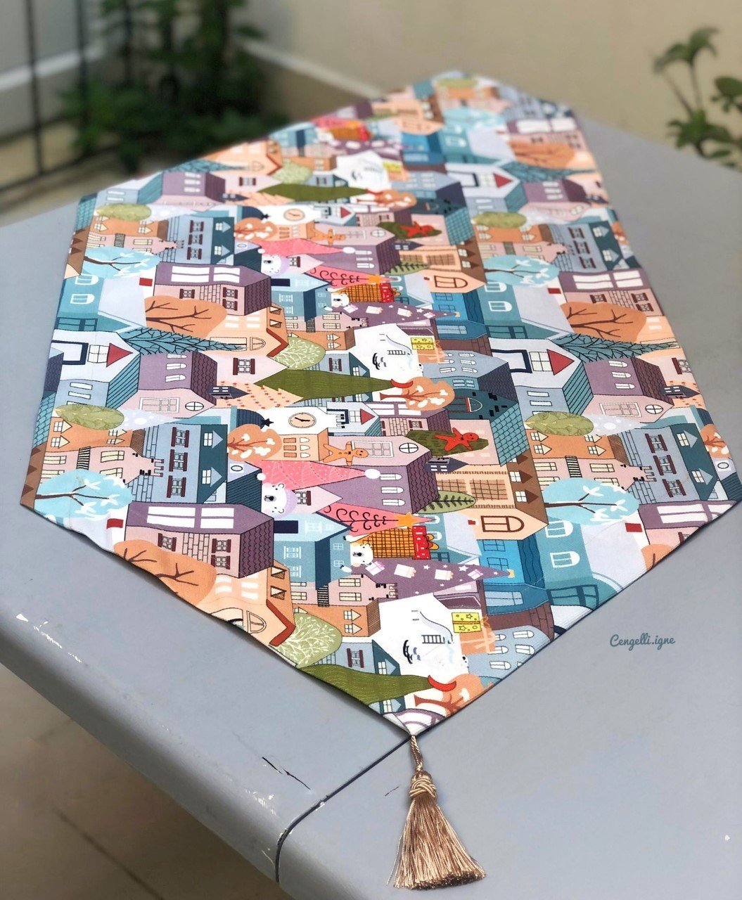 Kurabiye Ekleri Deseni Runner