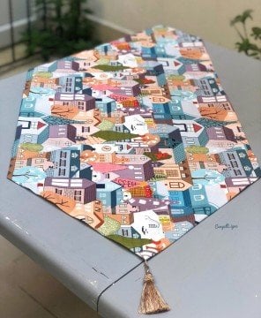 Kurabiye Ekleri Deseni Runner