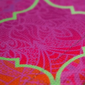 Pembe Tonlar Moroccan Desenli Runner