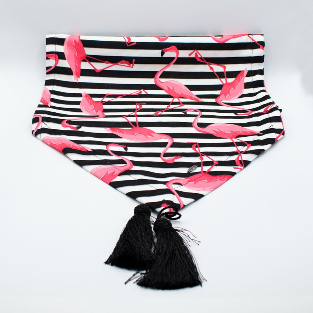 Flamingo Desenli Pembe Runner