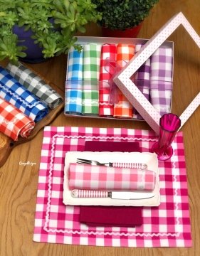 Pötikare Renkli Amerikan Servis 6 lı Kutu Paket