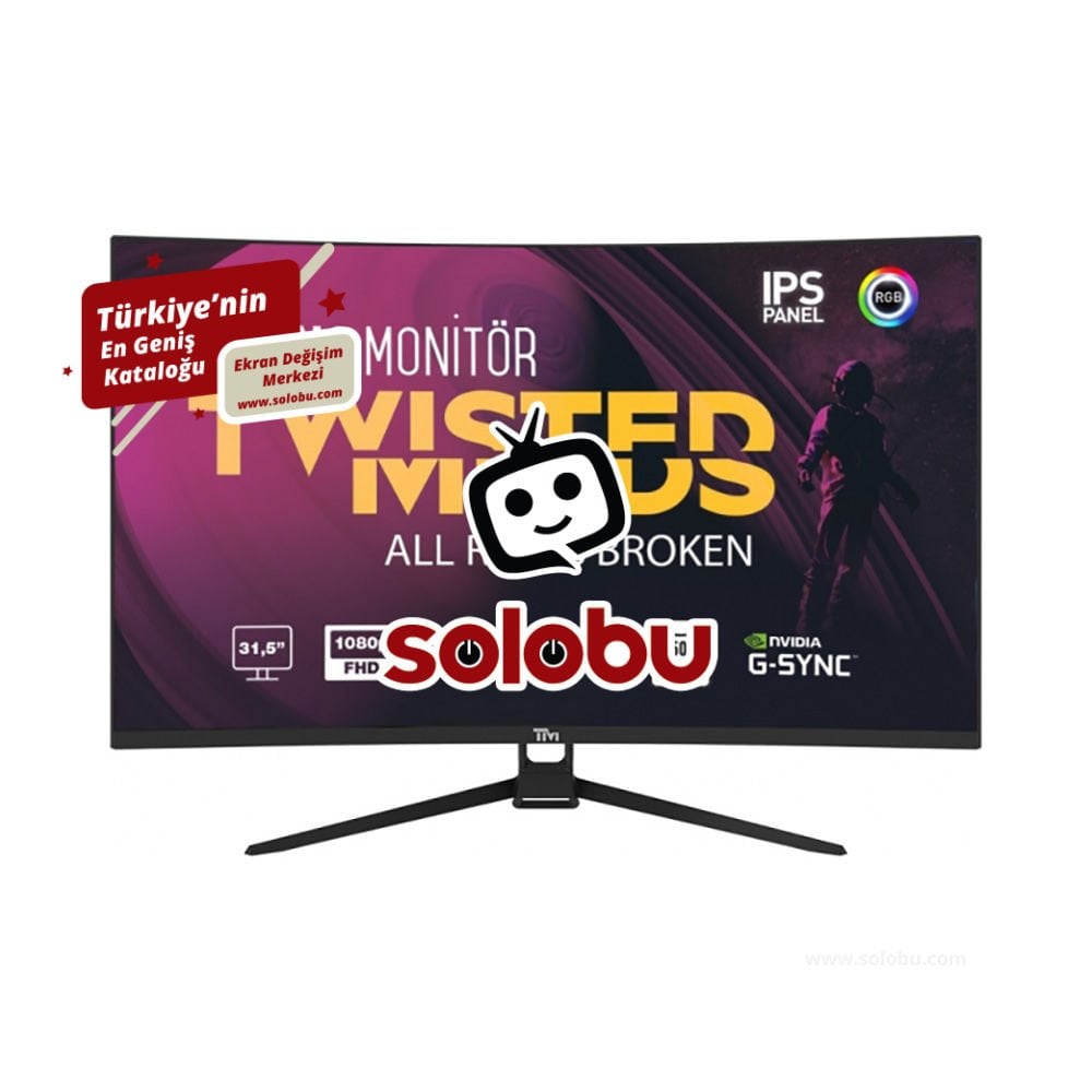 Twisted Minds TM32RFA Monitör Ekran Değişimi