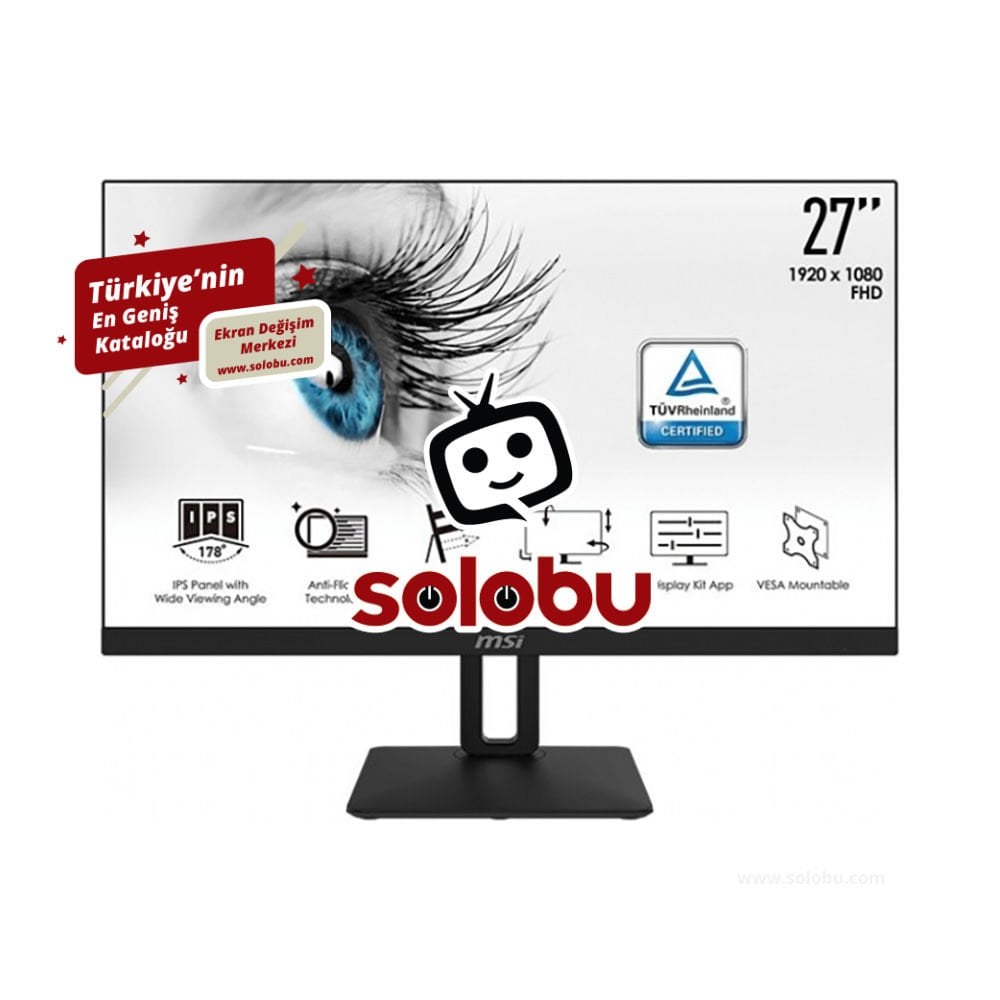 MSI Pro MP271P Monitör Ekran Değişimi