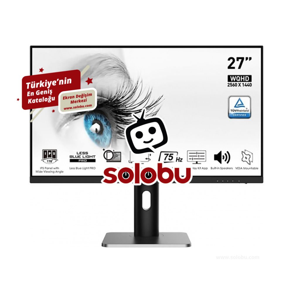 MSI Pro MP273QP Monitör Ekran Değişimi