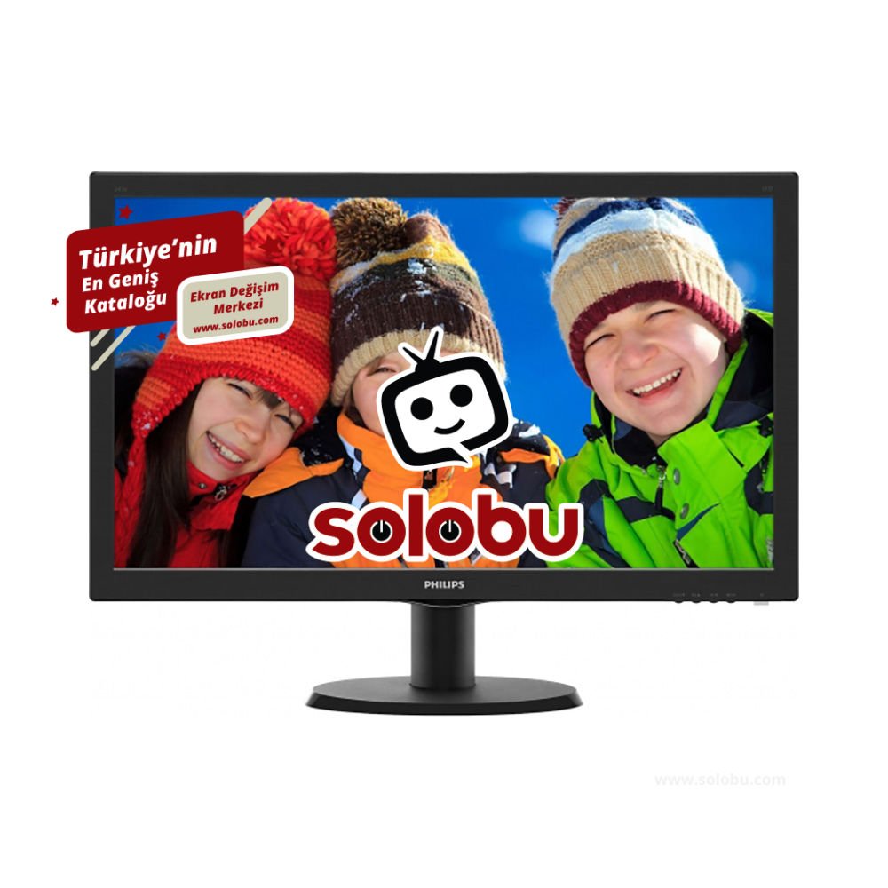 Philips 243V5QHABA/00 Monitör Ekran Değişimi