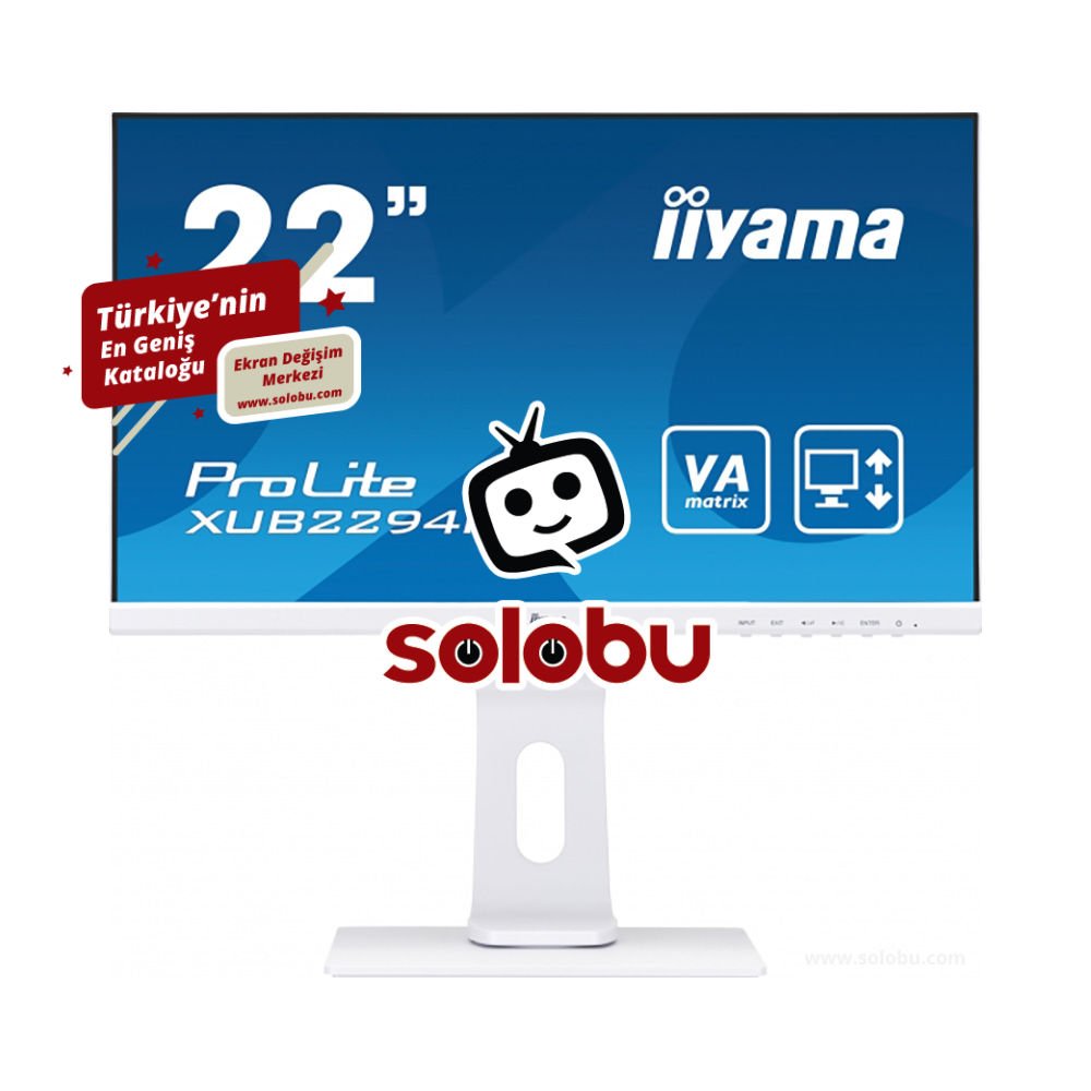 Iiyama ProLite XUB2294HSU-W1 Monitör Ekran Değişimi