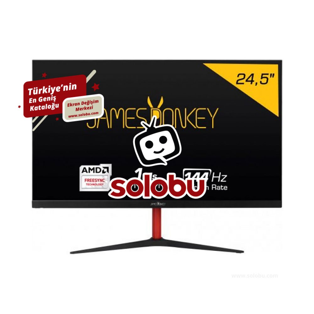 James Donkey JD25GM144 Monitör Ekran Değişimi