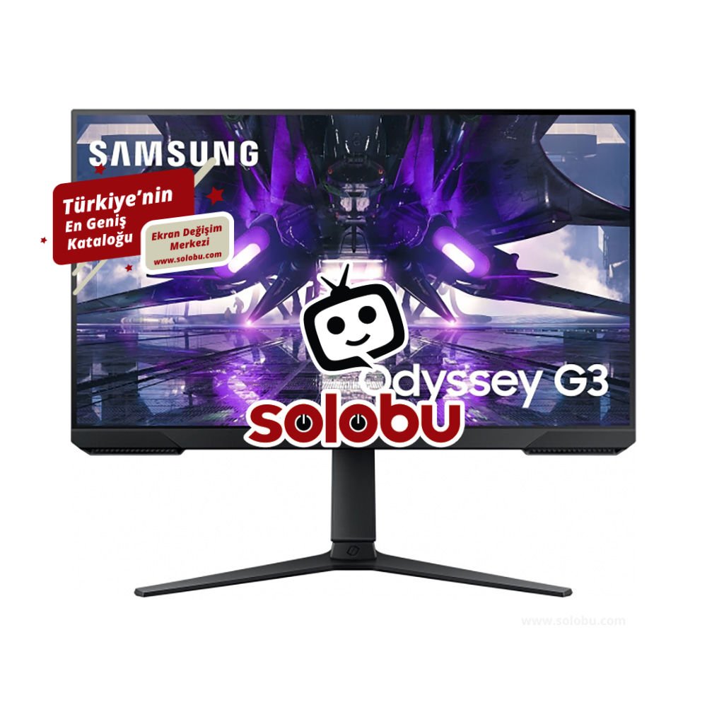 Samsung Odyssey G3 27'' LS27AG320NUXUF (S27AG32) Monitör (S27AG320NU) Ekran Değişimi