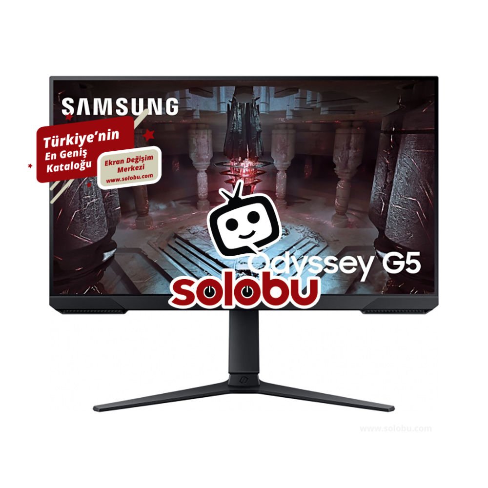 Samsung Odyssey G5 27'' LS27CG510EUXUF (S27CG510) Monitör (S27CG510EU) Ekran Değişimi