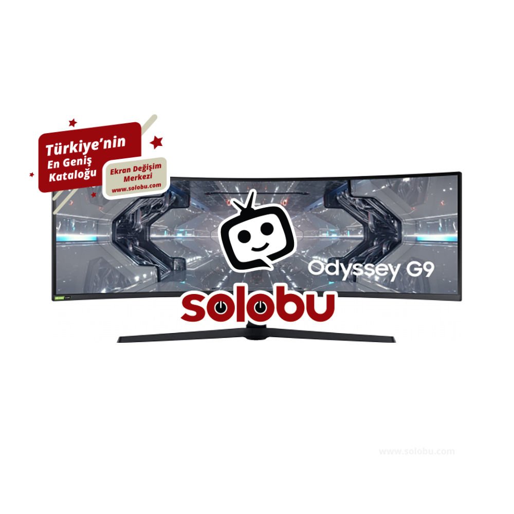 Samsung Odyssey G9 49'' LC49G95TSSRXUF Monitör (C49G95TSSR) Ekran Değişimi