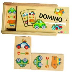 Taşıtlar Domino 28 Parça Ahşap