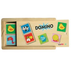 Hayvanlar Domino 28 Parça Ahşap Oyun