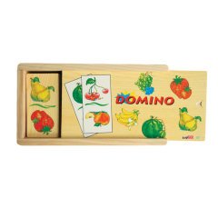 Meyveler Domino 28 Parça Zeka Oyunu