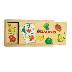 Meyveler Domino 28 Parça Zeka Oyunu