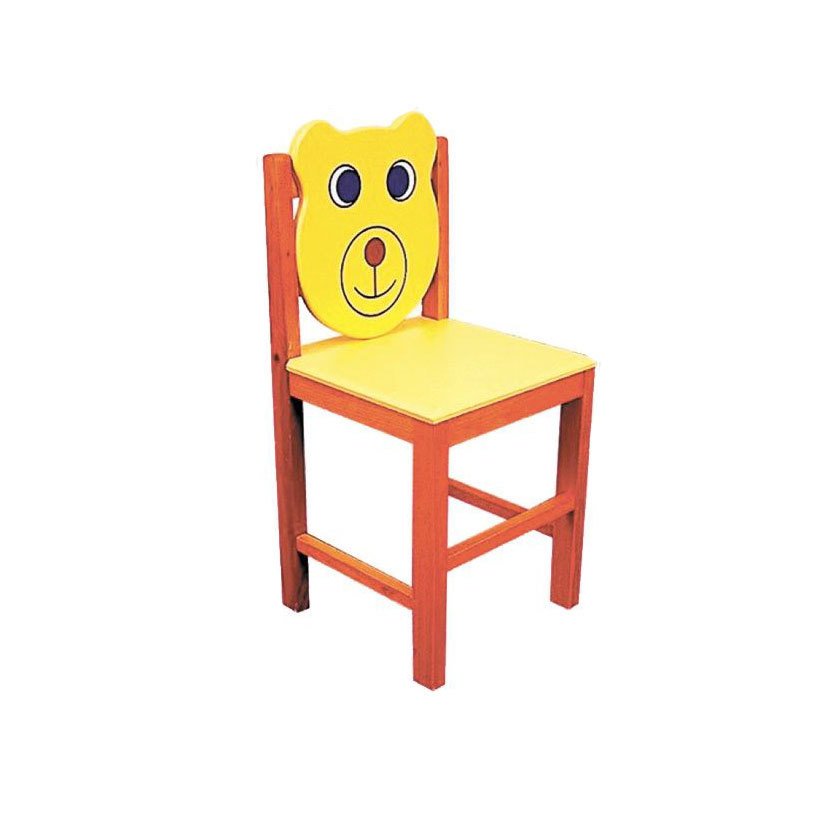 Ahşap Figürlü Sandalye (Anaokulu, Anasınıfı, Kreş)
