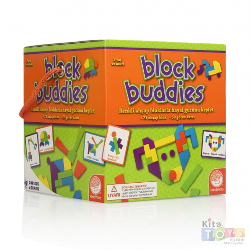 Block Buddies Mind Ware (Sihirli Ahşap Bloklar) 25106