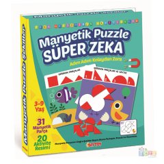 Süper Zeka Manyetik Puzzle Eğitici Set 1536