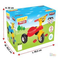 Smart Pedallı Bisiklet Kırmızı (Pilsan Çocuk) 07-132