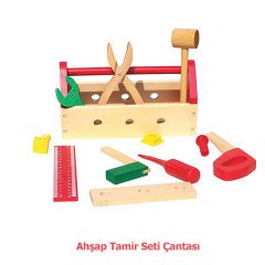 Ahşap Tamir Seti Çantası (Alet Kutusu)