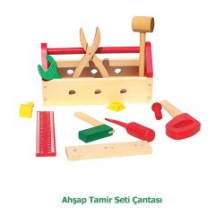 Ahşap Tamir Seti Çantası (Alet Kutusu)