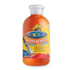 Tempera-TURUNCU 500ml Parmak Boyası