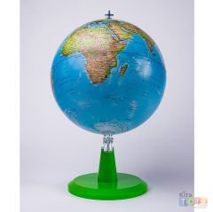 Fiziki Küre Modern 20 cm Grafik Standlı Dünya Maketi 48212