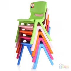 Anaokulu Sandalyesi Jumbo (Kırılmaz Plastik Çocuk Koltuğu) 34 cm