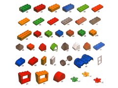 Lego Oyuncak Seti 100 Parça Blok Dünyası