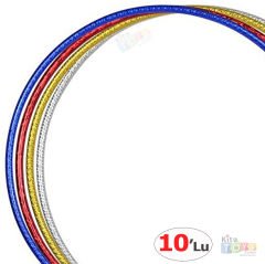 Hula Hoop (10 Adet) Ø 60 cm (Anaokulu Spor Oyun Koordinasyon Malzemeleri HulaHop)