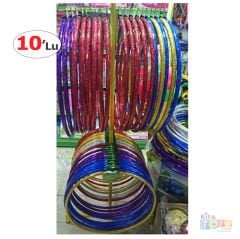 Hula Hoop (10 Adet) Ø 50 cm (Anaokulu Spor Oyun Koordinasyon HulaHop)