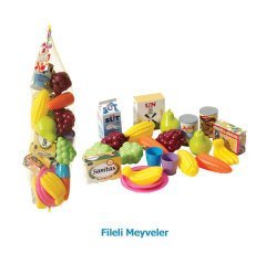 Fileli Meyveler Sebzeler (Evcilik Oyuncakları)