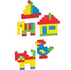 Maxi Tik Tak 156 Parça İri Boy Lego (Eğitici Oyuncak)
