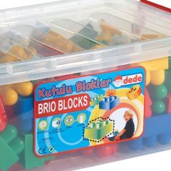 Kutulu Bloklar 104 Parça Lego (Eğitici Oyuncak)
