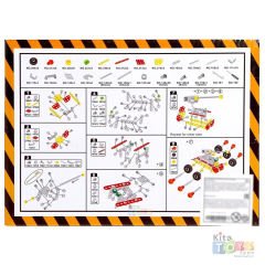 Metal Tank Dıy Model 140 Parça (STEM Oyuncak) Venices Construction