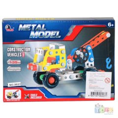 Metal Vehicles Dıy Model 135 Parça (Çekici STEM Oyuncak) Lego Construction