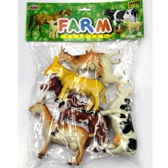 Çiftlik Hayvanları 6'Lı Set (Evcil Hayvanlar)
