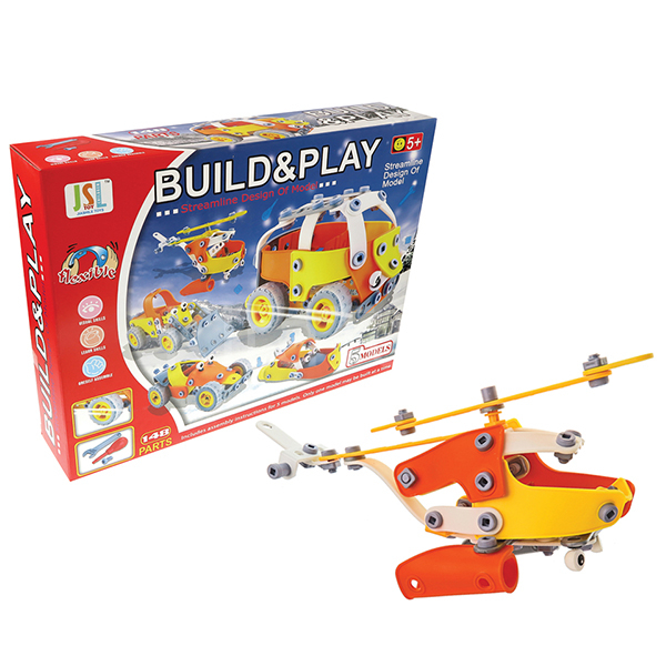 Build Play 148 Parça (Dıy Model) Eğitici Yapı Oyuncağı