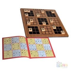 Sudoku Akıl Zeka Oyunu Ahşap 5284 Redka