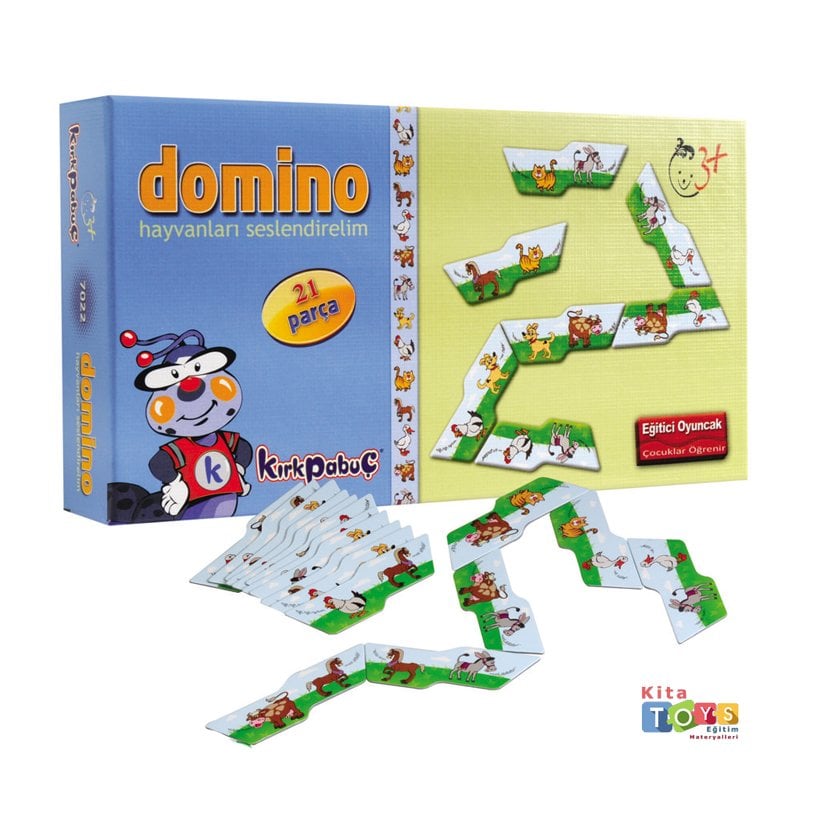 Domino Hayvanları Seslendirelim (Zeka Oyunu)