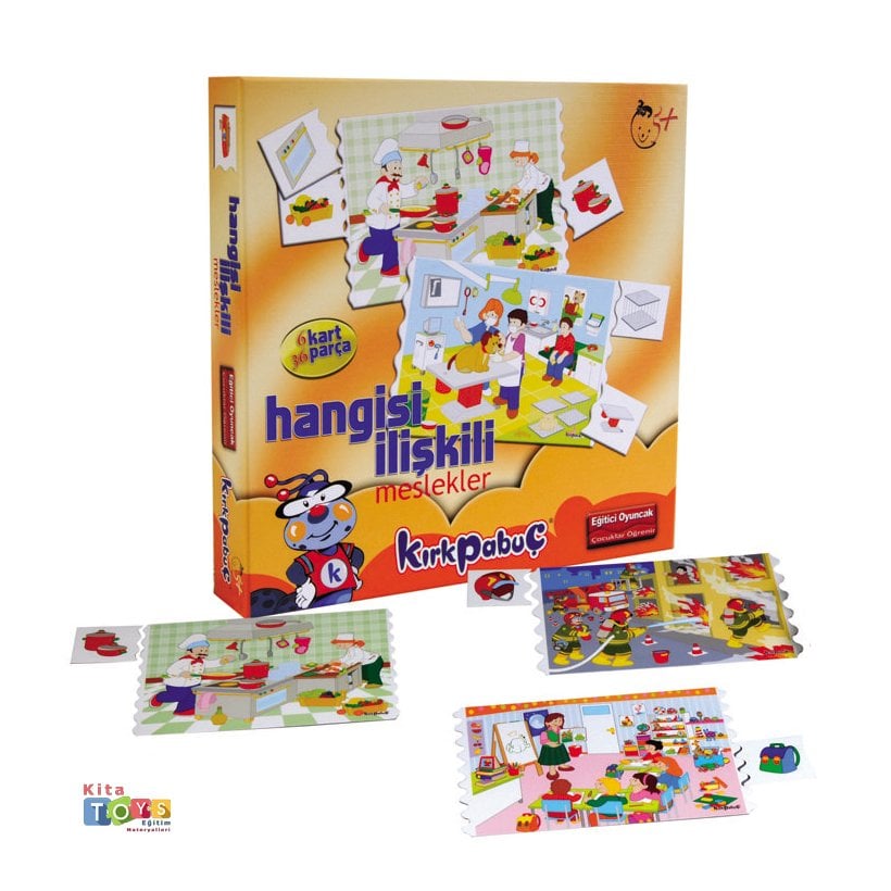 Hangisi İlişkili (Meslekler)Eşleştirme Zeka Oyunları