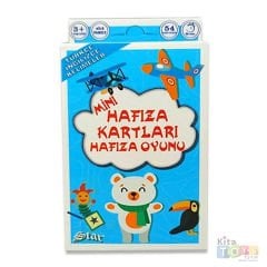 Hafıza Oyunu Kartları (Karışık) Eğitici Oyun Kartları Star Memory