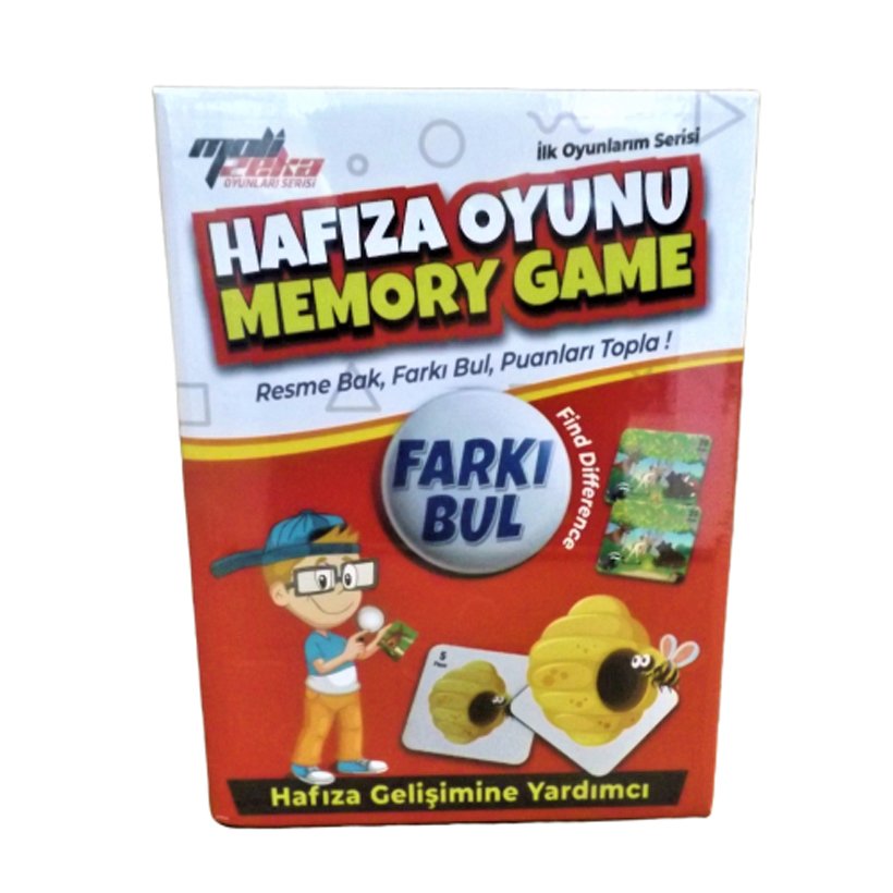 Farkı Bul Hafıza Geliştirme Eşini Bul Oyunu (Memory Game)
