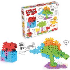 Fun-Fun Puzzle 192 Parça (Eğlence Dolu Eğitici Oyuncak Lego) 03906