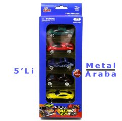 5'Li Metal Araba Seti 1:72 Kod475