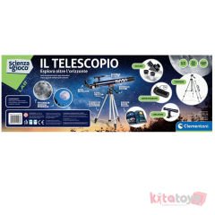 Teleskop Seti (Bilim Deney ve Oyun) 75087  Clementoni