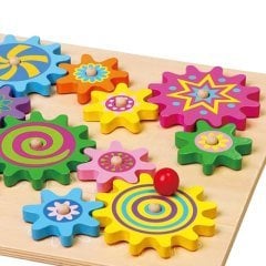 Dişli Çarklar (Ahşap Puzzle Oyuncak)