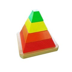 Ahşap Piramit (Kavram Geliştirici  Oyuncak)